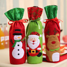 Christmas Santa Claus Wine Bottle Bags - FREE PLUS SHIPPING