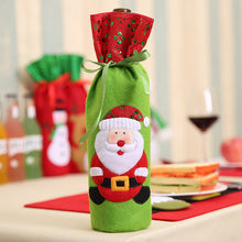 Christmas Santa Claus Wine Bottle Bags - FREE PLUS SHIPPING